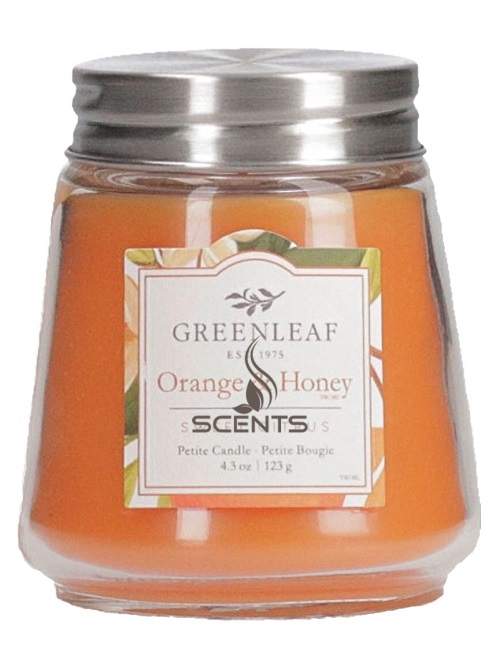 Аромасвеча миниатюрная Greenleaf Апельсин и Мед Orange Honey