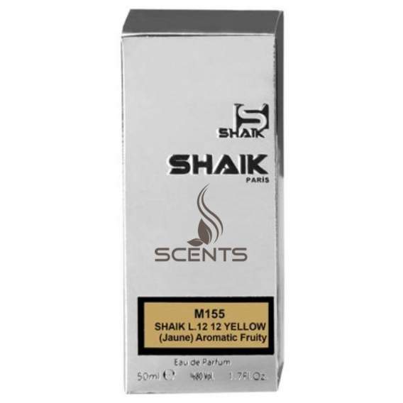 Парфуми для чоловіків Shaik M 155 аналог аромату LACOSTE EAU DE L.12.12 YELLOW